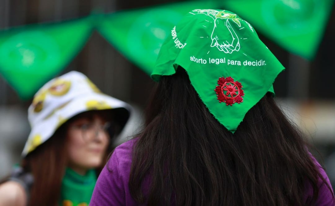 Colectivo pide retirar el aborto del Código Penal en CDMX; señala que la criminalización es violencia.
Foto: Berenice Fregoso/ EL UNIVERSAL
