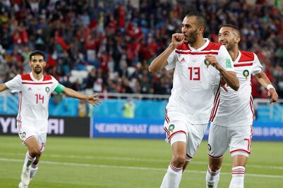 ​Sorpresivo gol de Khalid Boutaïb para el España 0-1 Marruecos