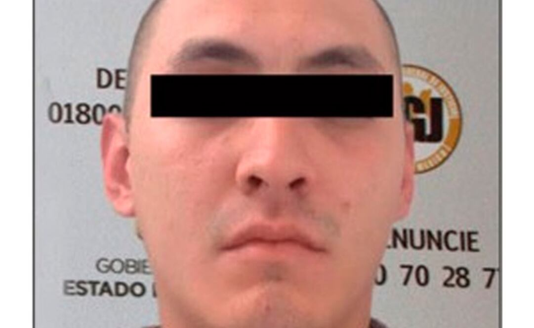 He was identified only as Juan Gerardo and is facing four arrest orders in Texas. (Photo: Government of the State of Mexico)