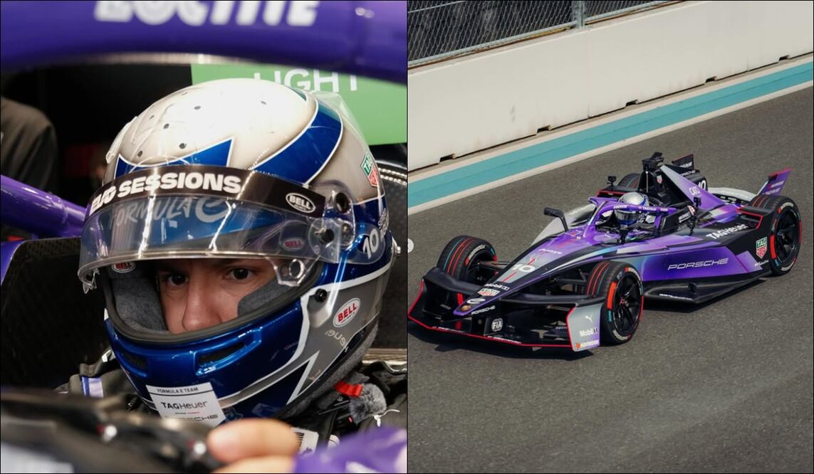 El Kun tuvo su debut como piloto de Fórmula E / Foto: Especiales
