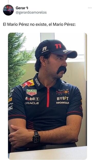 Memes de Checo Pérez y Max Verstappen