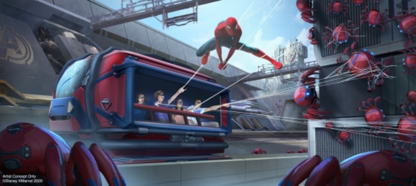 Los Avengers se preparan para despegar en Disneyland