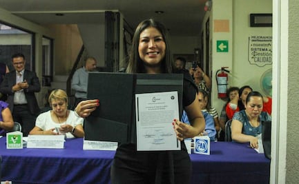 Lourdes Paz Reyes recibe constancia de mayoría de votos como alcaldesa en Iztacalco