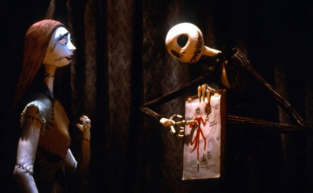 "El Extraño Mundo de Jack" o "La Pesadilla Antes de Navidad" (1993) es es un clásico de Halloween. EFE/Touchstone Pictures/USO EDITORIAL SOLAMENTE/NO VENTAS