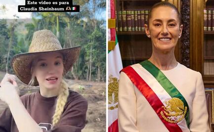 Tiktoker rusa pide a Sheinbaum nacionalidad mexicana como regalo de cumpleaños; video se viraliza
