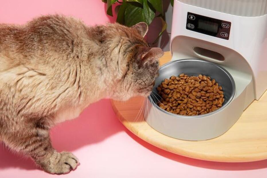 Beneficios de la comida húmeda para gatos. Fuente: Freepik.