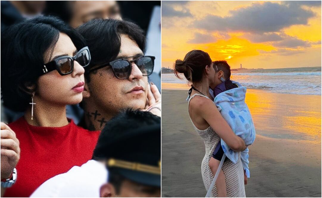 Karime Borja, Ángela Aguilar y Christian Nodal, algunos de los personajes del medio artístico que más llamaron la atención esta semana. 
Foto: Hugo Salvador / EL UNIVERSAL e Instagram