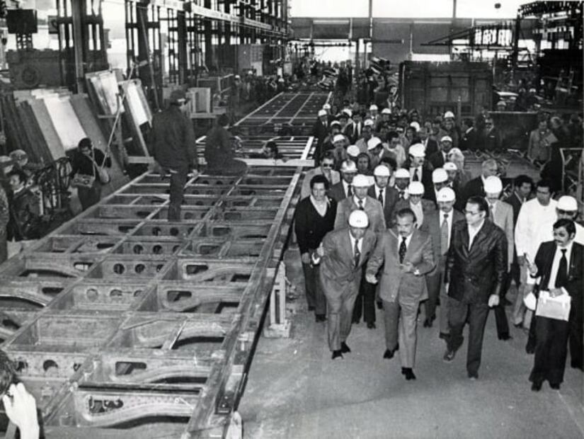 En Ciudad Sahagún se construyeron los primeros convoyes del metro hechos en México
