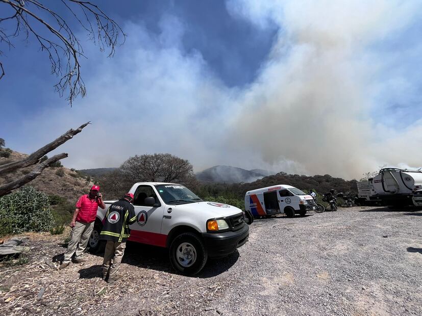 El fuego ya ha consumido alrededor de 85 hectáreas: FOTO: Arturo Contreras