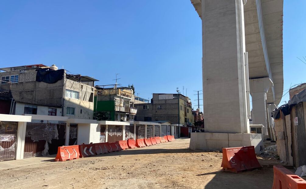 Vecinos de El Capulín logran acuerdo con autoridades; obras del Tren Interurbano México-Toluca continúan. Foto: Juan Carlos Williams