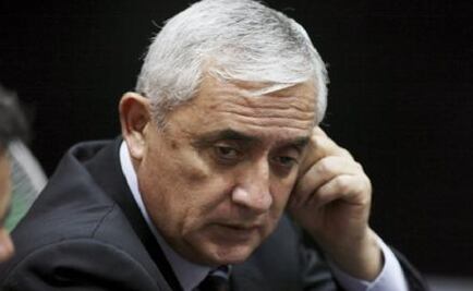 Rechazan amparo de Otto Pérez para salir de prisión