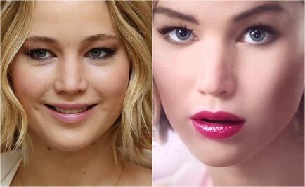 Critican fotos de Jennifer Lawrence por exceso de "retoque"