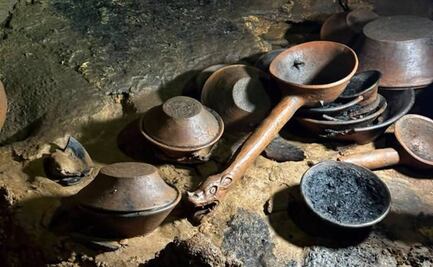 Documentan hallazgo de cueva con 179 piezas de la cultura zoque en Cintalapa, Chiapas; uno de los más importantes de la región: INAH