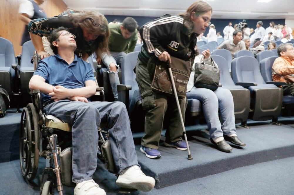 Enfermedad incapacitante. La esclerosis múltiple incapacita, si no se trata a tiempo (LUIS CORTÉS. EL UNIVERSAL)