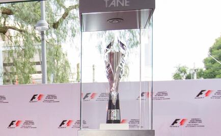 Presentan trofeo de GP de México 