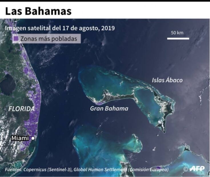 Cinco datos sobre las Bahamas, el paraíso devastado por “Dorian”