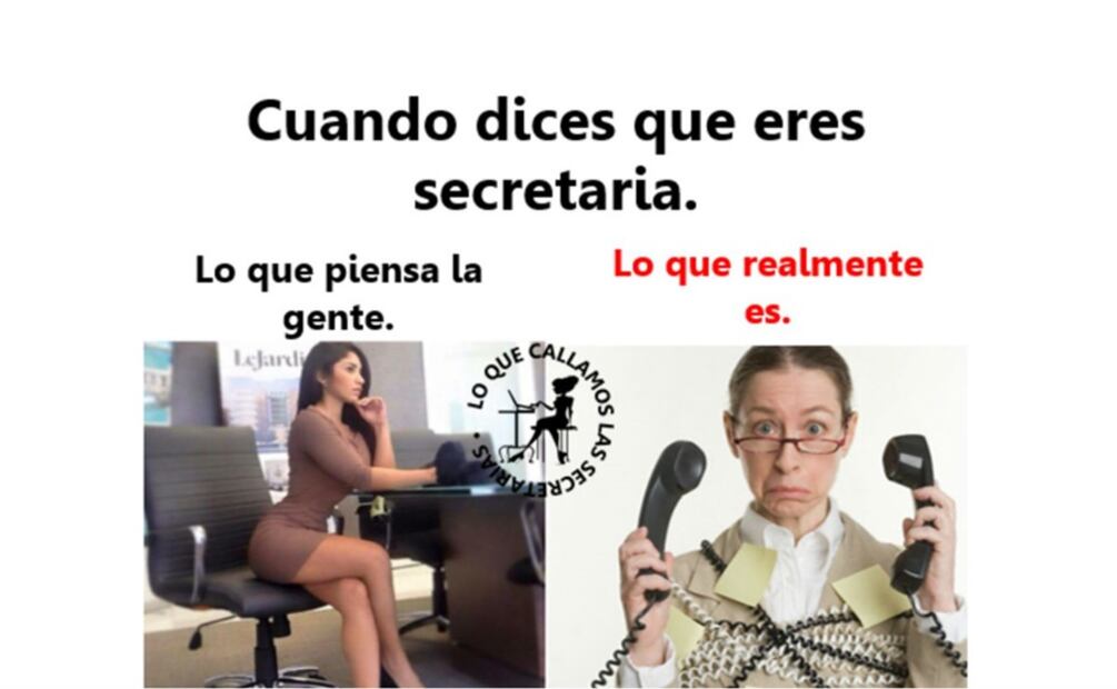 Meme por el Día de la Secretaria. Foto: Redes sociales
