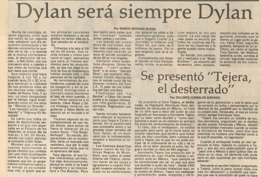 El caos de los primeros grandes conciertos en México
