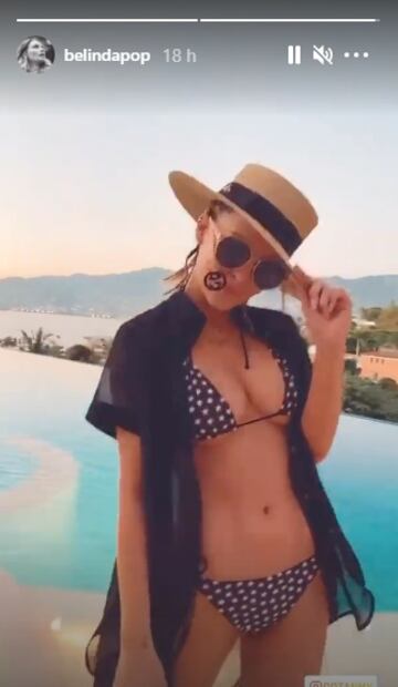 Belinda impacta en redes sociales con el mini bikini ideal para este 2021 