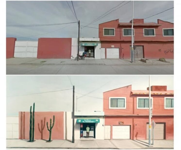 South Korean artist portrays the beauty of daily life in northern Mexico from afar