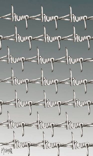 Caricatura de EL UNIVERSAL llega a Washington