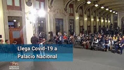 Da positivo a Covid-19 trabajador de conferencias vespertinas de López-Gatell