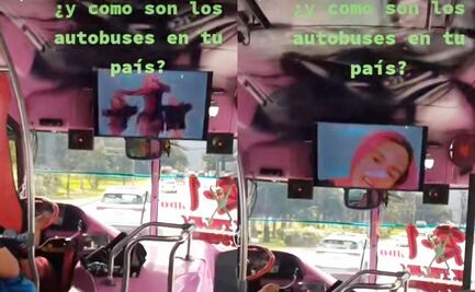 TikTok: se viraliza autobús con servicio “premium”