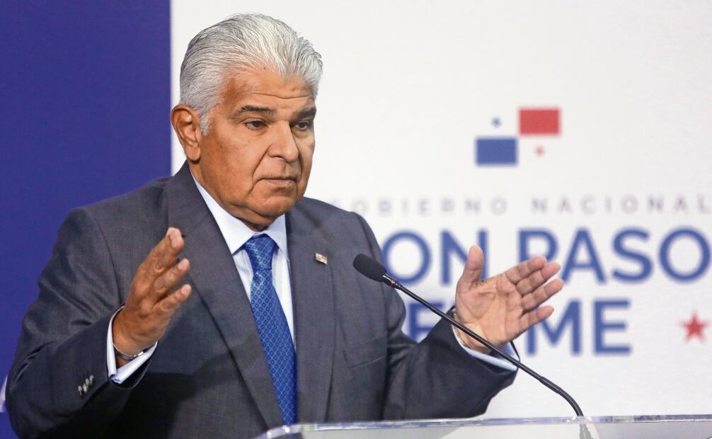"La relación con China no tiene alteración política", aseguró José Raúl Mulino. Foto: Carlos Lemos | EFE