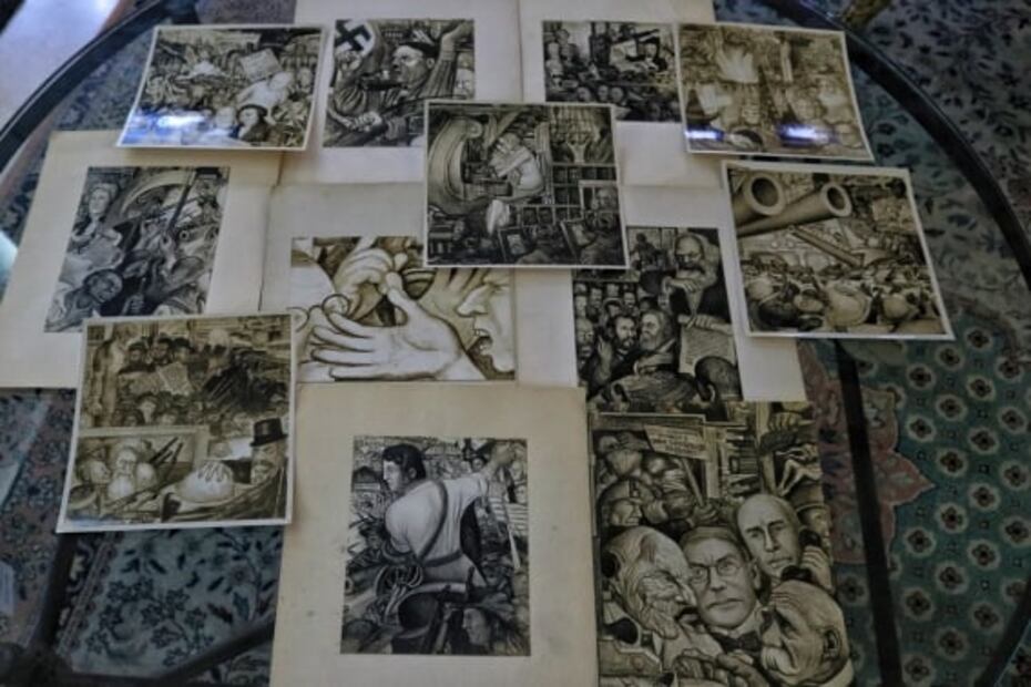 La obra de Diego Rivera que Rockefeller censuró y terminó con Elba Esther