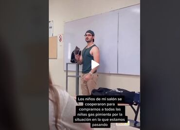 Ante violencia contra la mujer: Jóvenes arman 'vaquita' y compran gas pimienta a compañeras