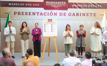 Gobernadora electa de Morelos presenta su gabinete parcial; es mejor tener un 80% de honestidad, dice