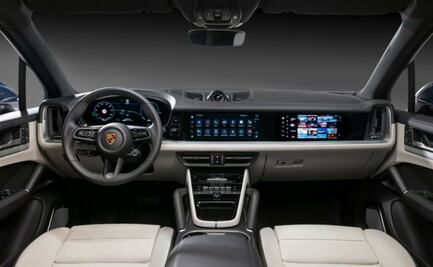 Porsche muestra el interior del Cayenne 2024