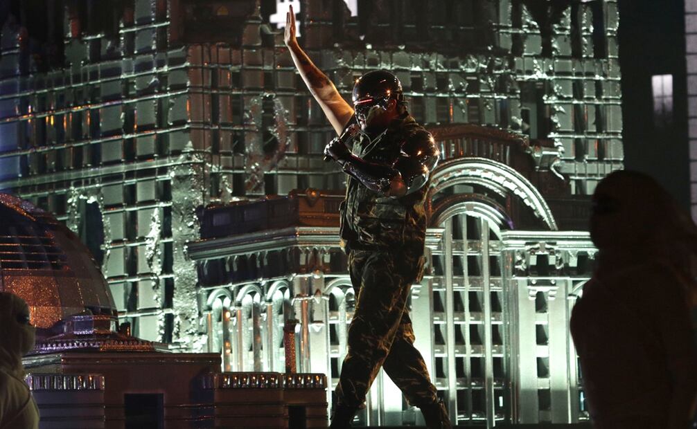 Concierto del cantante The Weeknd en el Foro Sol. foto: Carlos Mejia/El Universal.