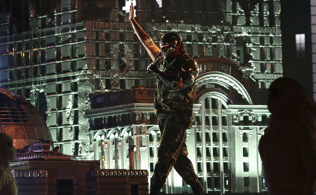 Concierto del cantante The Weeknd en el Foro Sol. foto: Carlos Mejia/El Universal.