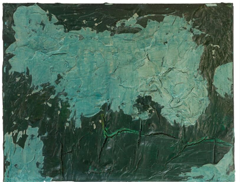 Obra de Luis Fernando Suárez, incluida en la exposición “La poética de la Tierra”.
Foto: Seminario de Cultura Mexicana