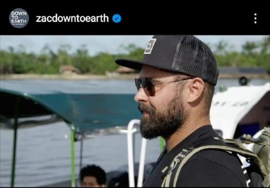 Zac Efron sorprende al lucir un estilo más maduro con bigote
