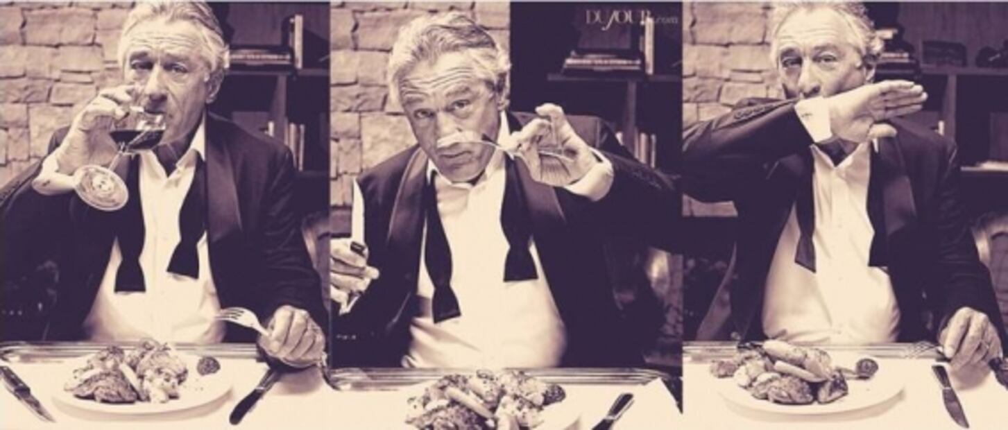 Robert De Niro acepta trabajar gratis a cambio de un menú hecho por chefs españoles