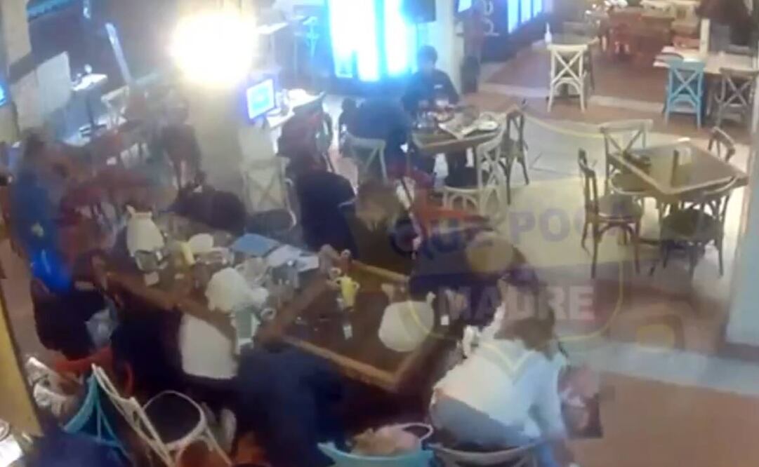 Asalto al restaurante "El Carnal" Foto: Tomada de X