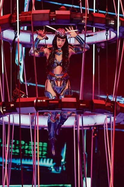 La cantante despegó con su Lifetimes tour en la CDMX, con el primero de tres conciertos futuristas. (24/04/2025) Foto: Berenice Fregoso | El Universal