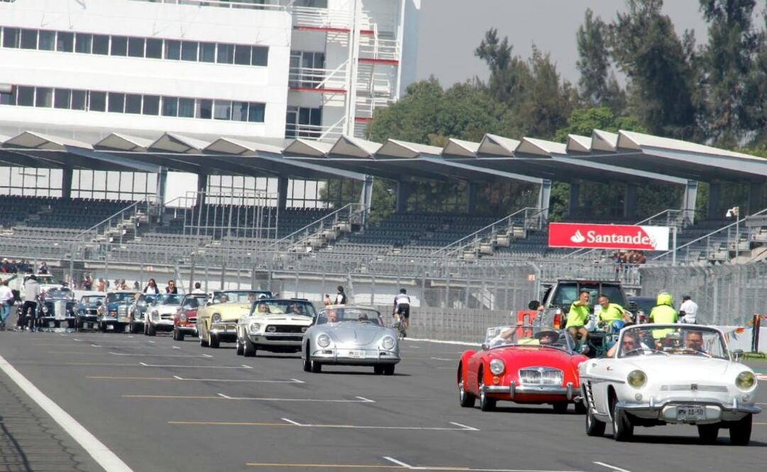 Ensayan desfile de pilotos rumbo al Gran Premio de México