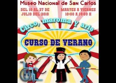 Circo, maroma y arte en el Museo Nacional de San Carlos