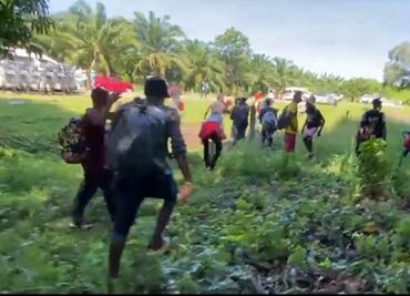 Desarticulan tercera caravana migrante en Chiapas