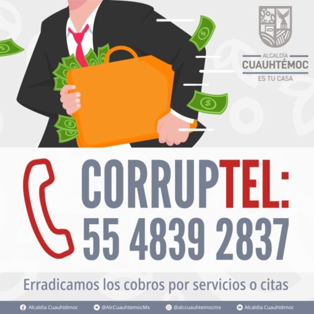 Sandra Cuevas atenderá ella misma nueva línea telefónica para denunciar corrupción en la Cuauhtémoc