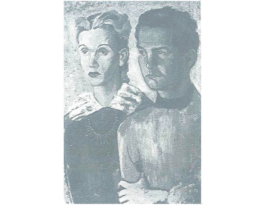 El retrato de Elena y Octavio