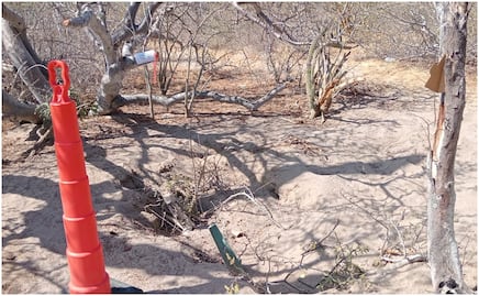 Colectivo halla 4 fosas clandestinas en Baja California Sur; Servicios Periciales trabaja para identificar los restos