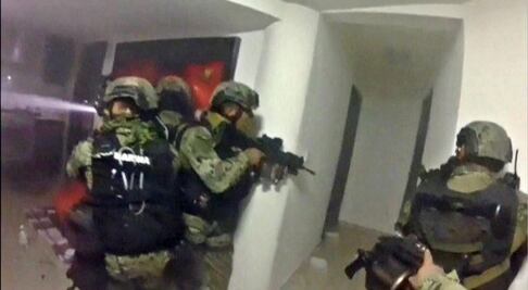 Video. Imágenes del operativo "Cisne Negro" para recapturar a El Chapo