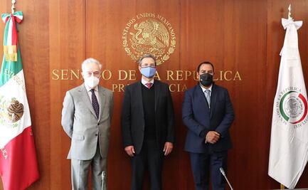 Rinde protesta ante el Senado, Esteban Moctezuma como embajador de México en EU