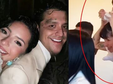 Esto hacían Cazzu e Inti mientras Nodal y Ángela Aguilar contraían matrimonio