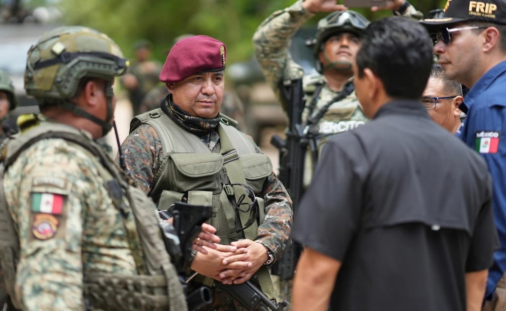 La PDH informó que el ayuntamiento de La Democracia, colindante con la frontera con México, se prepara para atender a las familias de desplazados. Foto: Especial.