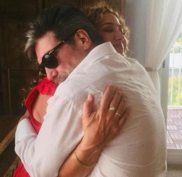 La otra hija de Diego Verdaguer, María Gimena, despide a su padre